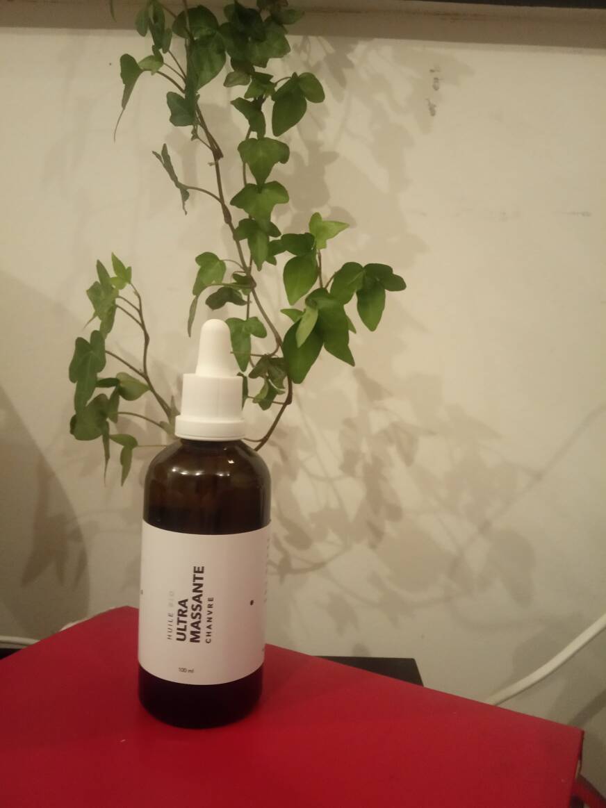 Deli Hemp Avis test huile massage